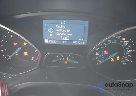 2012 Ford Focus Se из США, поврежденный, VIN 1FAHP3F20CL119037